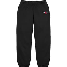 Supreme Jordan Sweatpant Black