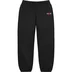 Supreme Jordan Sweatpant - Black (front)
