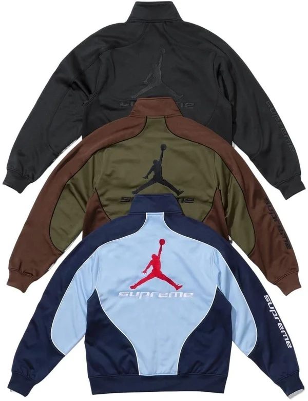 Supreme Jordan Tricot Track Jacket - Product Image