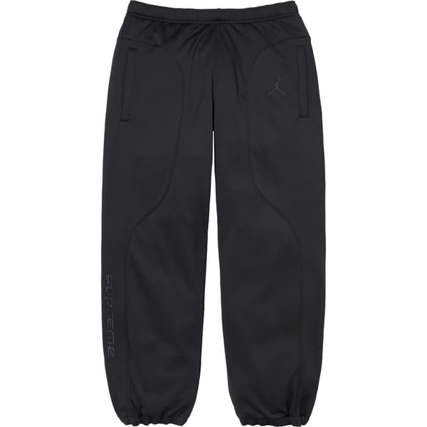 Supreme Jordan Tricot Track Pant - Black (front)