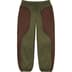 Supreme Jordan Tricot Track Pant - Olive (front)