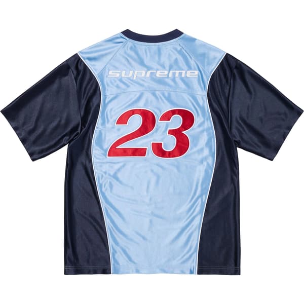 Supreme Jordan Warm Up Jersey - Light Blue (front)