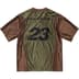 Supreme Jordan Warm Up Jersey - Olive (front)