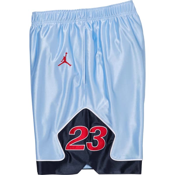 Supreme Jordan Warm Up Short - Light Blue (front)