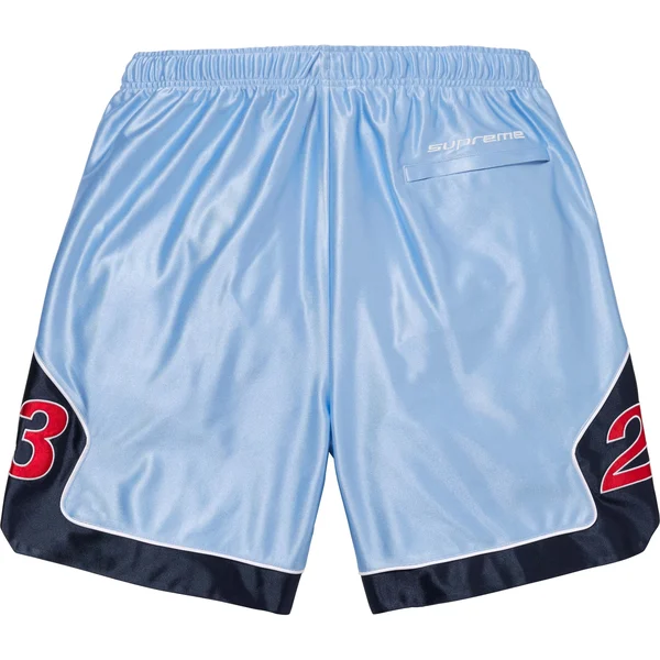 Supreme Jordan Warm Up Short - Light Blue (front)