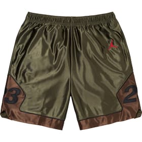 Supreme Jordan Warm Up Short Olive