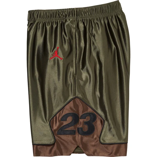 Supreme Jordan Warm Up Short - Olive (front)