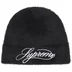 Supreme Kangol Furgora Script Beanie - Black (front)