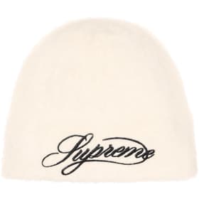 Supreme Kangol Furgora Script Beanie Ivory