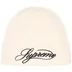 Supreme Kangol Furgora Script Beanie - Ivory (front)