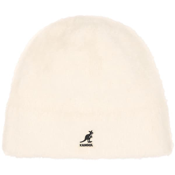 Supreme Kangol Furgora Script Beanie - Ivory (front)