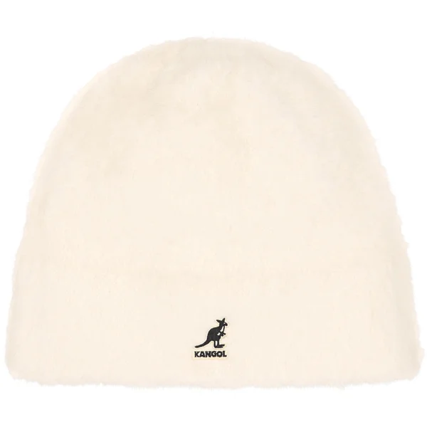 Supreme Kangol Furgora Script Beanie - Ivory (front)