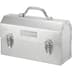 Supreme L. May MFG Inc. Miner's Lunchbox - Silver (front)