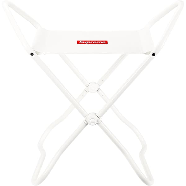 Supreme Lectus New York Stool - White (front)