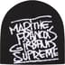Supreme Marithé + François Girbaud Beanie - Black (front)