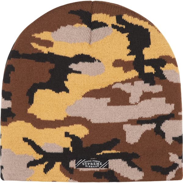 Supreme Marithé + François Girbaud Beanie - Camo (front)