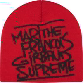Supreme Marithé + François Girbaud Beanie Red