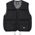 Supreme Marithé + François Girbaud Down Puffer Vest - Black (front)