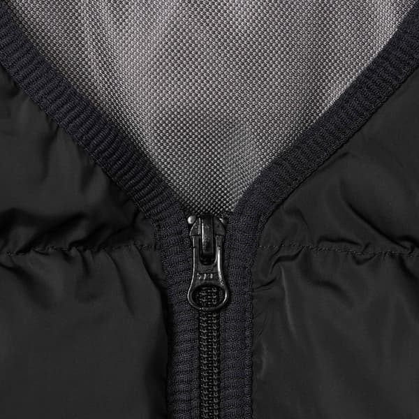 Supreme Marithé + François Girbaud Down Puffer Vest - Black (front)