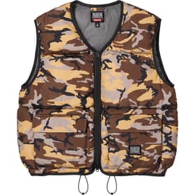 Supreme Marithé + François Girbaud Down Puffer Vest Camo