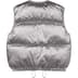 Supreme Marithé + François Girbaud Down Puffer Vest - Silver (front)