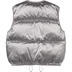 Supreme Marithé + François Girbaud Down Puffer Vest - Silver (front)
