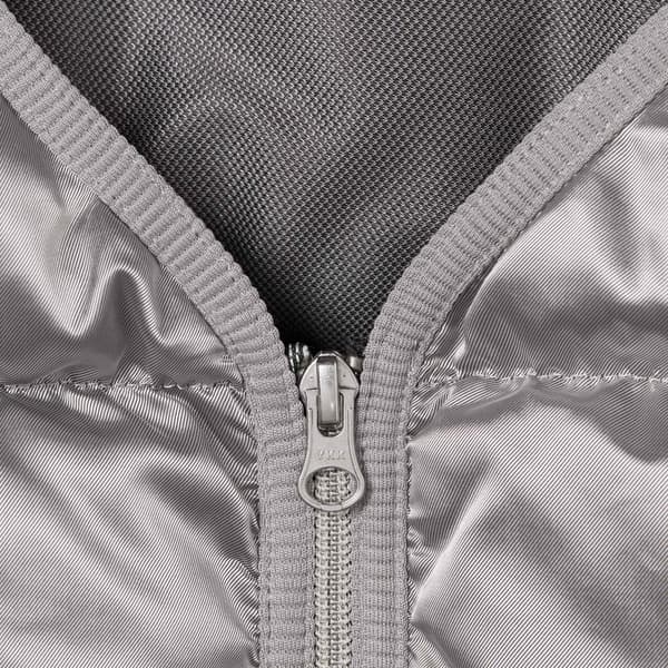 Supreme Marithé + François Girbaud Down Puffer Vest - Silver (front)