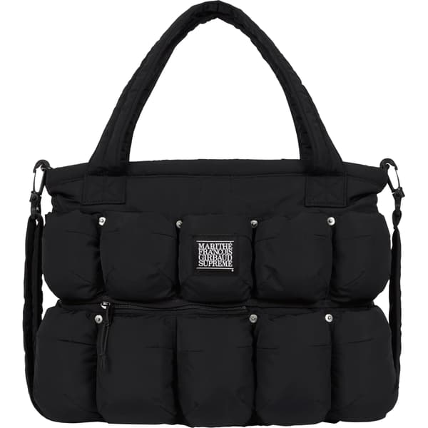 Supreme Marithé + François Girbaud Pokachu Puffer Tote Bag - Black (front)
