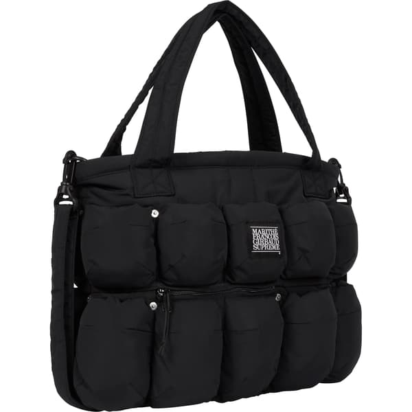 Supreme Marithé + François Girbaud Pokachu Puffer Tote Bag - Black (front)