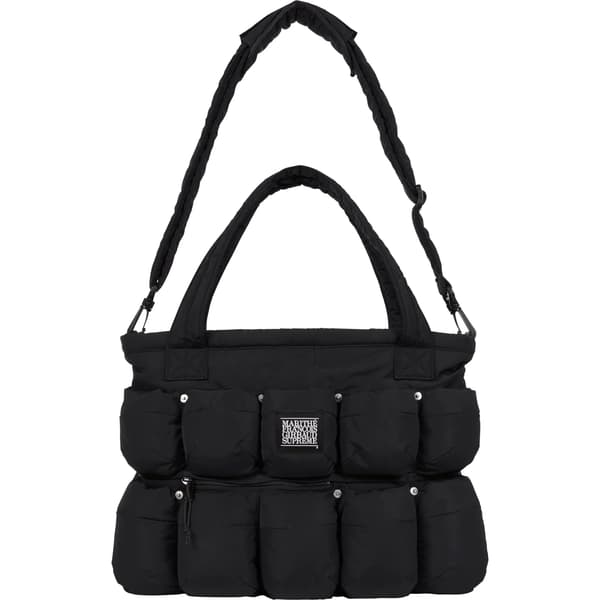 Supreme Marithé + François Girbaud Pokachu Puffer Tote Bag - Black (front)