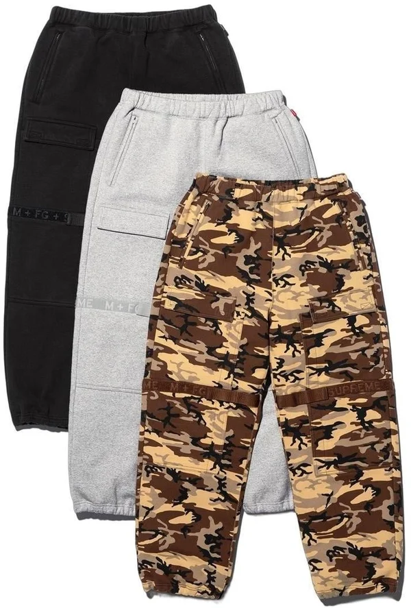 Supreme Marithé + François Girbaud Shuttle Tape Cargo Sweatpant - Product Image