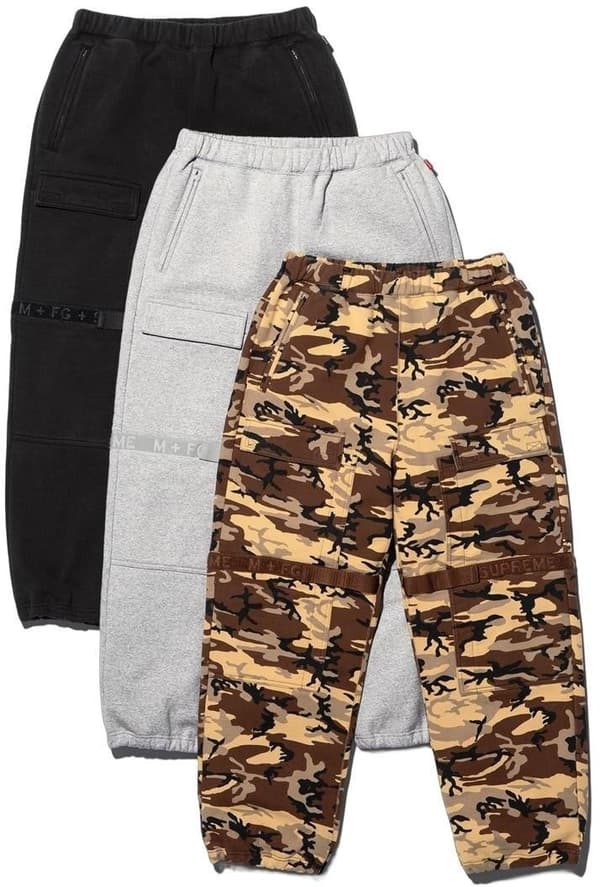 Supreme Marithé + François Girbaud Shuttle Tape Cargo Sweatpant - Product Image