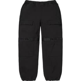 Supreme Marithé + François Girbaud Shuttle Tape Cargo Sweatpant Black