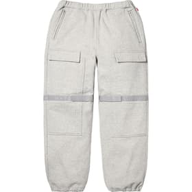 Supreme Marithé + François Girbaud Shuttle Tape Cargo Sweatpant Heather Grey