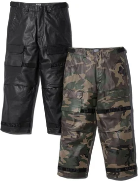 Supreme Marithé + François Girbaud Shuttle Tape Leather Cargo Pant