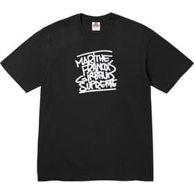 Supreme Marithé + François Girbaud Tee Black