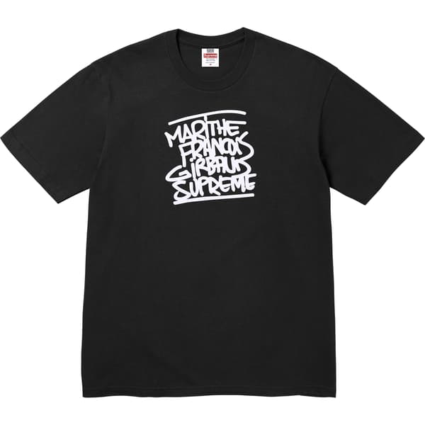 Supreme Marithé + François Girbaud Tee - Black (front)