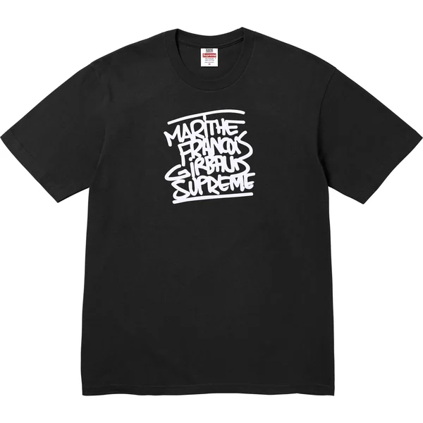 Supreme Marithé + François Girbaud Tee - Black (front)