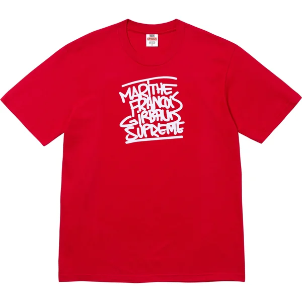 Supreme Marithé + François Girbaud Tee - Red (front)