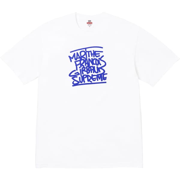 Supreme Marithé + François Girbaud Tee - White (front)