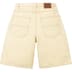Supreme Marithé + François Girbaud X-Seam Baggy Denim Short - Pale Yellow (front)