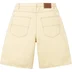 Supreme Marithé + François Girbaud X-Seam Baggy Denim Short - Pale Yellow (front)