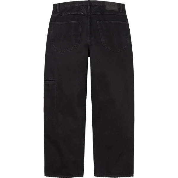Supreme Marithé + François Girbaud X-Seam Baggy Jean - Black (front)