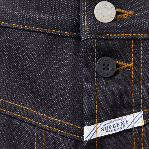 Supreme Marithé + François Girbaud X-Seam Baggy Jean - Rigid Indigo (front)
