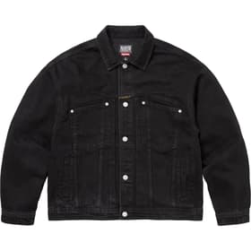 Supreme Marithé + François Girbaud X-Seam Denim Trucker Jacket Black