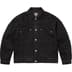 Supreme Marithé + François Girbaud X-Seam Denim Trucker Jacket - Black (front)