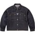 Supreme Marithé + François Girbaud X-Seam Denim Trucker Jacket - Rigid Indigo (front)