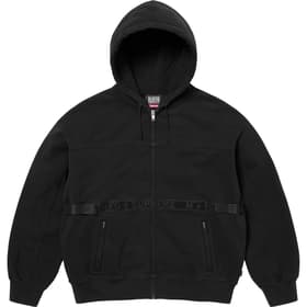 Supreme Marithé + François Girbaud Zip Up Hooded Sweatshirt Black