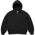 Supreme Marithé + François Girbaud Zip Up Hooded Sweatshirt - Black (front)