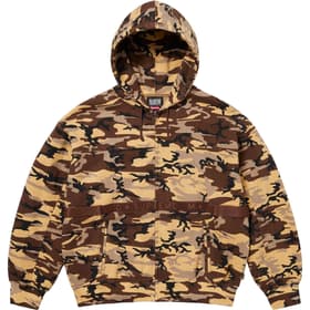 Supreme Marithé + François Girbaud Zip Up Hooded Sweatshirt Camo